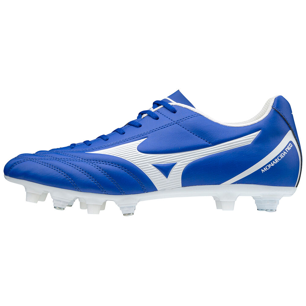 Mens Mizuno Monarcida Neo Select Mix Soccer Cleats Blue/White Philippines (YDCVQW372)